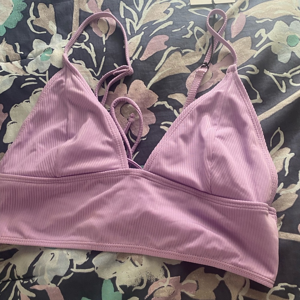 ASOS Purple Cheeky Bikini - Picture 2 of 6
